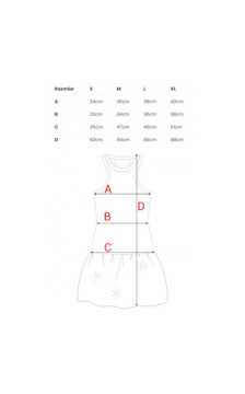 M863 Sukienka z gniecioną spódnicą - czarna