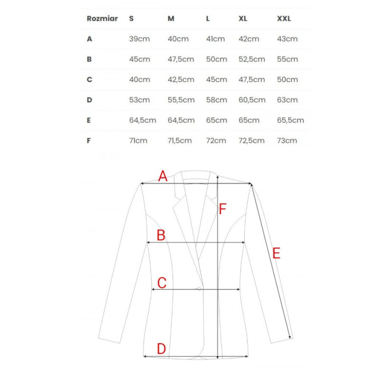 M865 Marynarka z koronkowymi rękawami - ecru