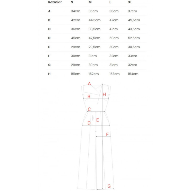 S407 Kombinezon z asymetrycznym dekoltem - beżowy