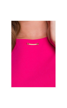 S408 Sukienka bez rękawów - różowa