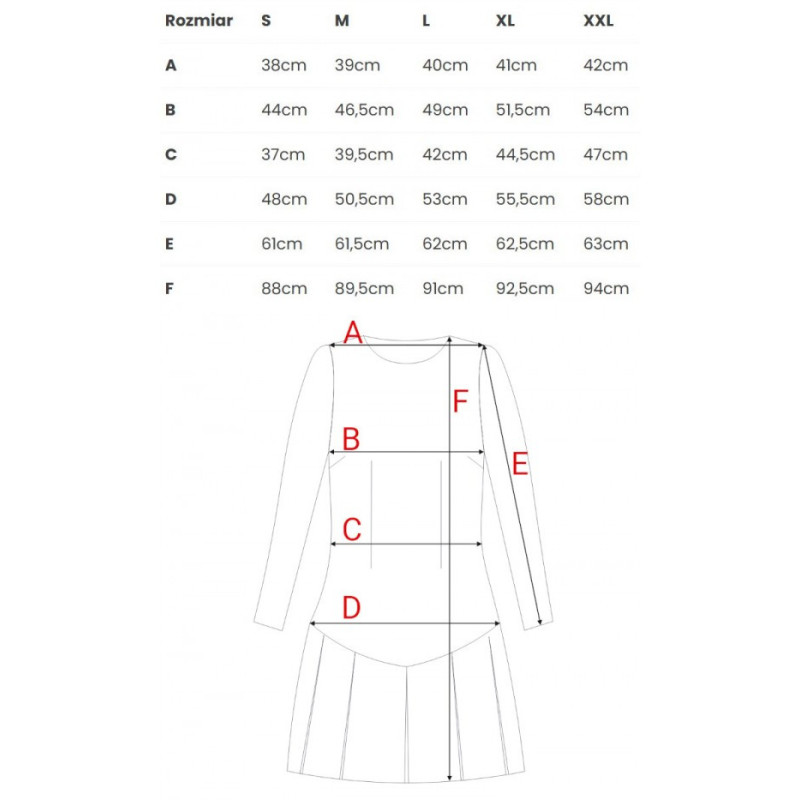 M872 Sukienka z kontrafałdami - chabrowa