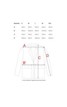 M873 Marynarka marszczona w talii - bordowa