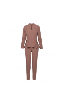 M878 Kombinezon z baskinką - mokka