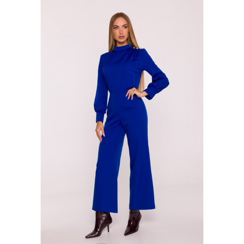 M879 Kombinezon ze stójką - chabrowy