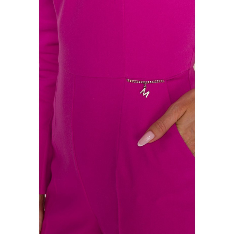 M883 Kombinezon denim - różowy