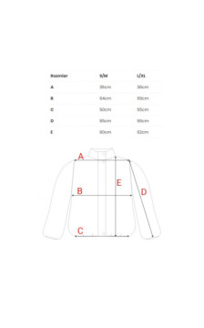 M885 Kurtka z płaszczowej dzianiny - beżowy