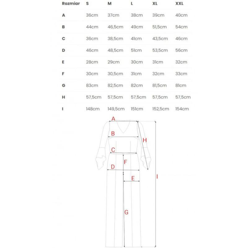 S416 Kombinezon z rękawami z falbaną - czarny