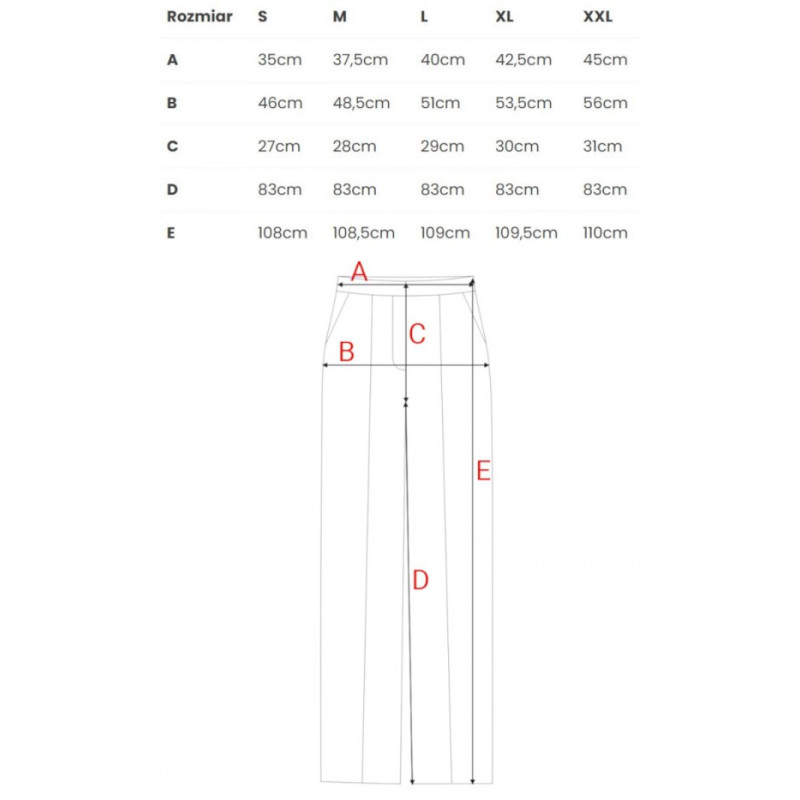 S418 Spodnie garniturowe - czarne