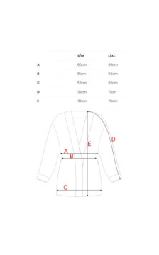 B297 Blezer narzutka z paskiem - czarny