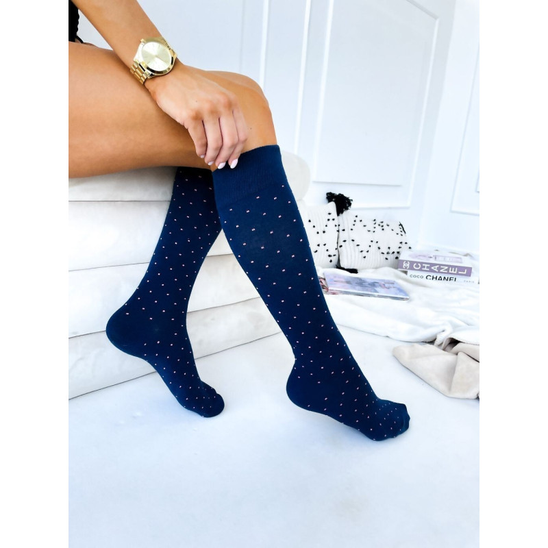 Milena cotton socks to the knees