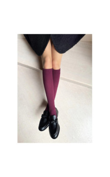 Veneziana knee-high socks with microfiber