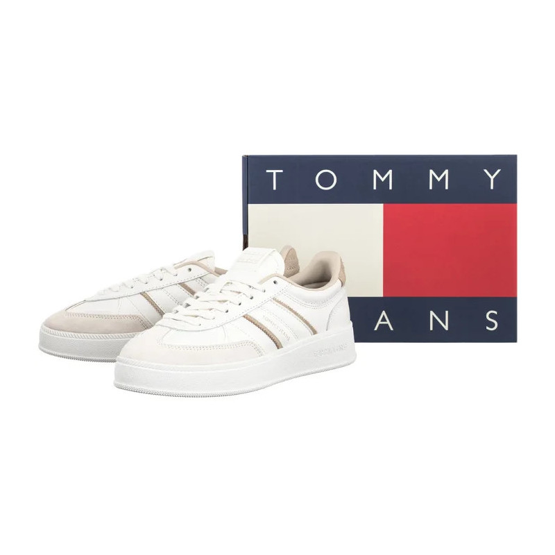 Tommy Hilfiger The Greenwich Edge Flatform Ecru/Gulf SandEN0EN02900 0GA (TH1436-a) sports Shoes