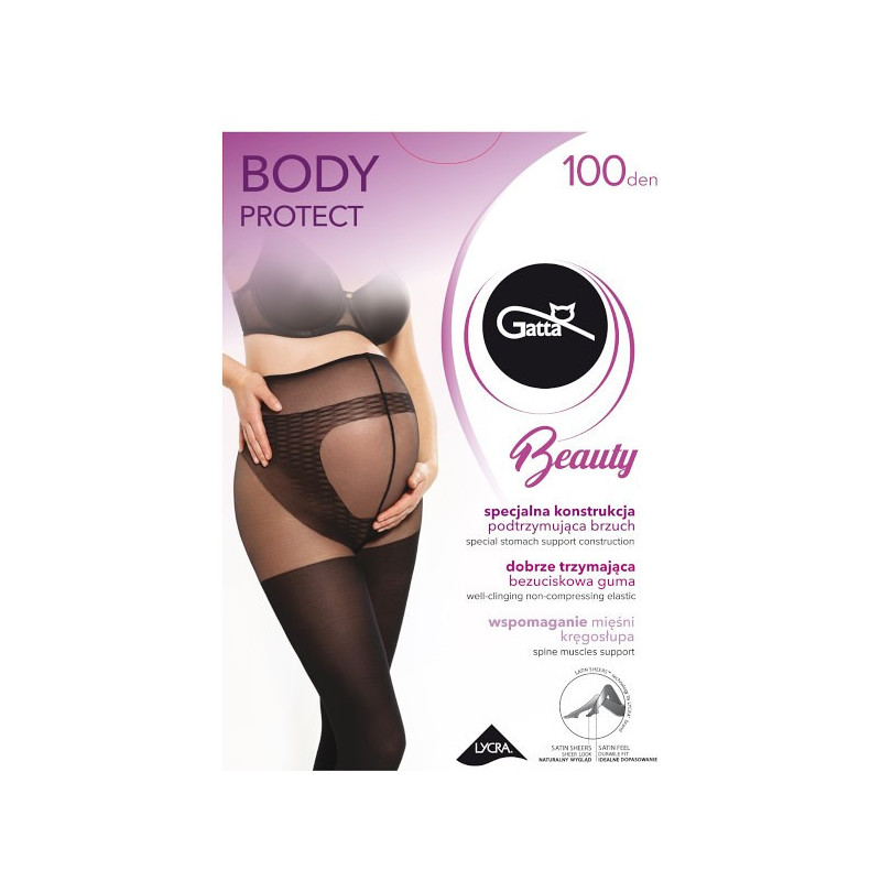 Gatta tights for pregnant women with microfiber