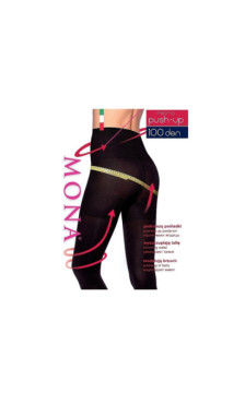 Mona corrective tights with microfiber