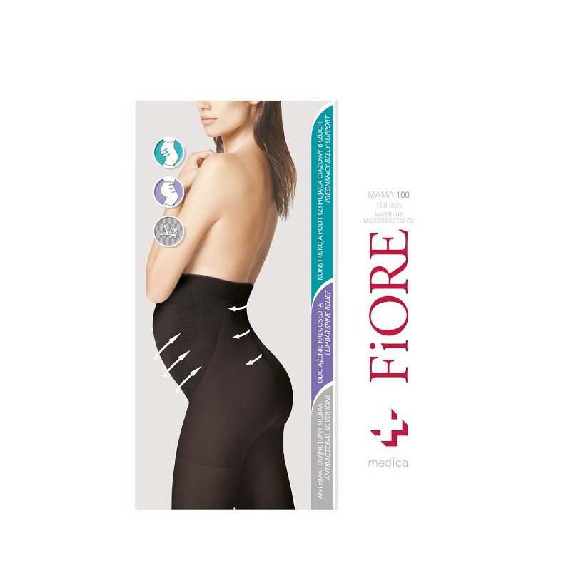 Fiore tights for pregnant women with microfiber