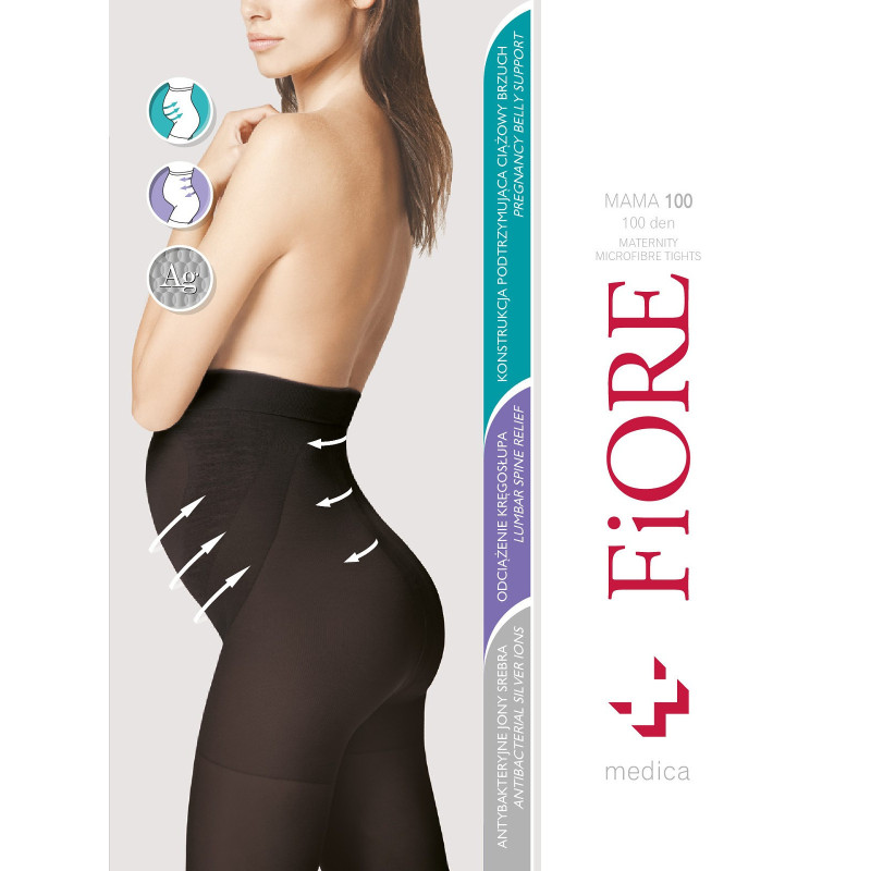 Fiore tights for pregnant women with microfiber