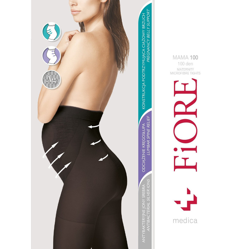 Fiore tights for pregnant women with microfiber