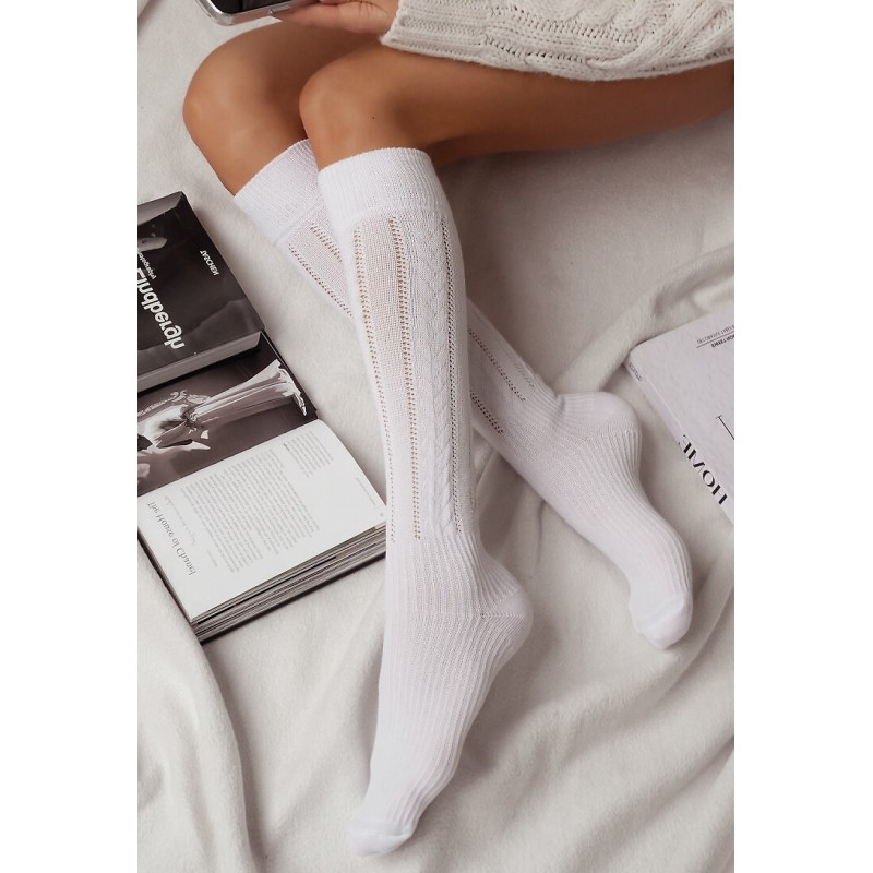Milena cotton socks to the knees