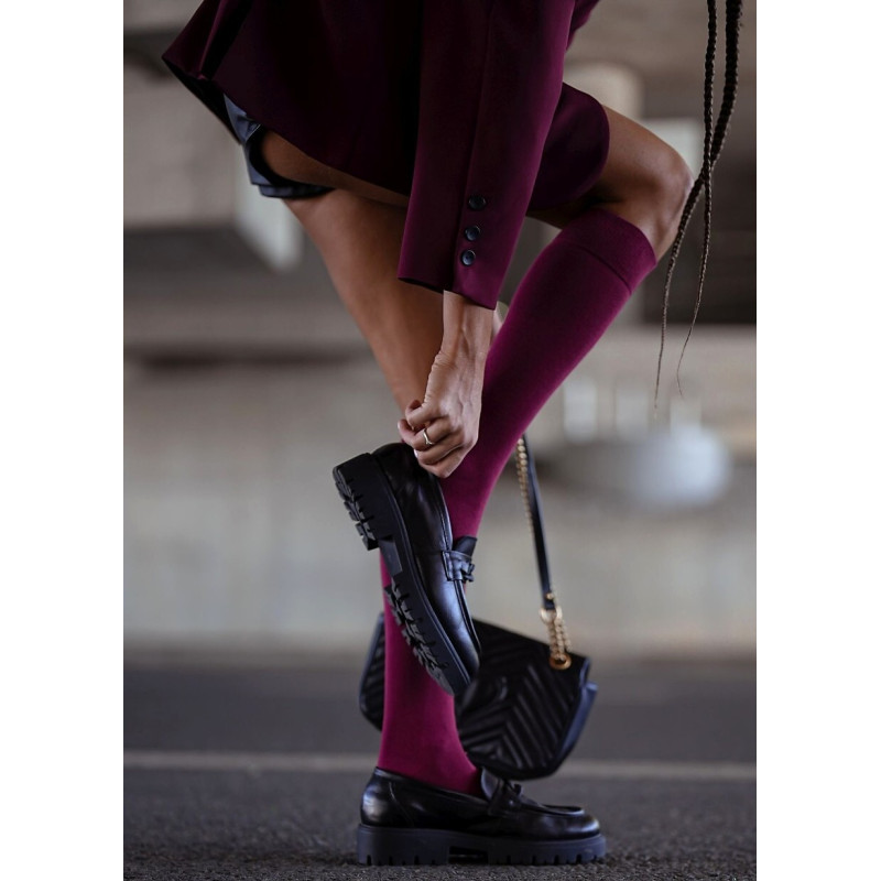 Milena cotton socks to the knees