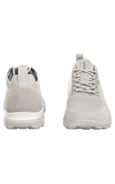 Geox U Spherica A - Knitted Text Lt Grey/Grey U15BYA 0005Z C1292 (GE249-a) sports shoes