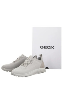 Geox U Spherica A - Knitted Text Lt Grey/Grey U15BYA 0005Z C1292 (GE249-a) sports shoes