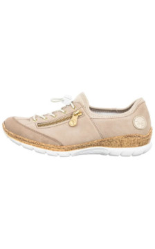 Rieker Beżowe N42F1-60 Beige (RI348-a) shoes