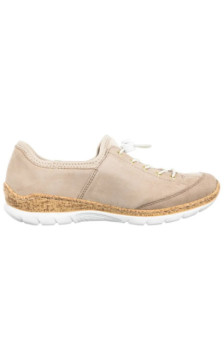 Rieker Beżowe N42F1-60 Beige (RI348-a) shoes