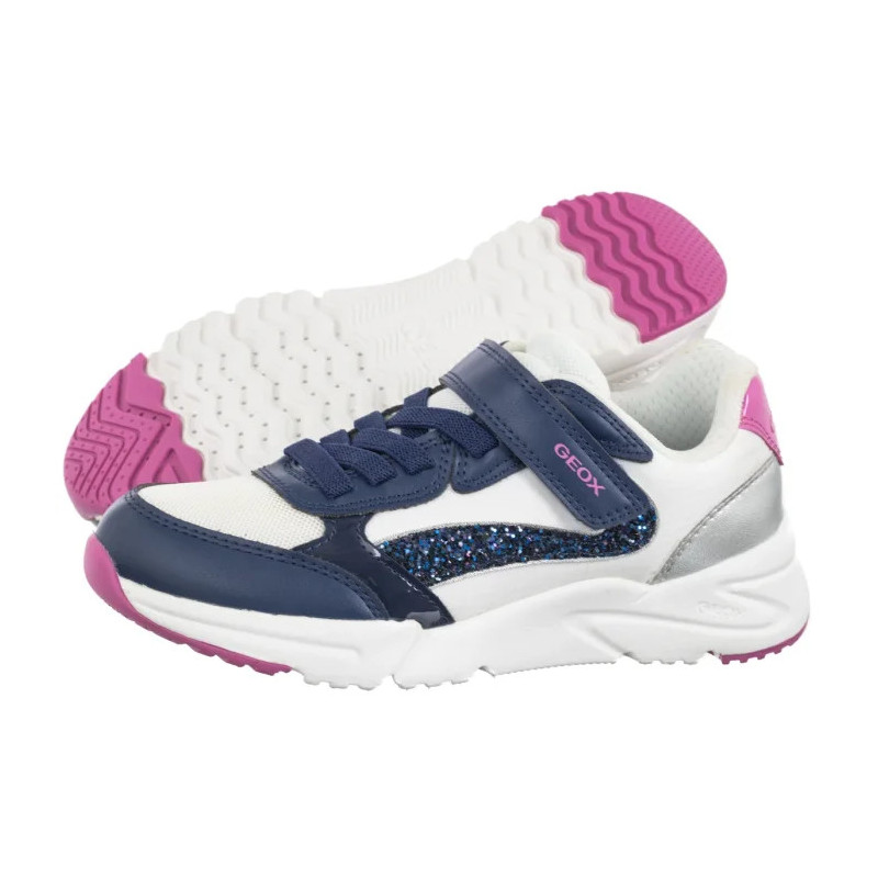 Geox J Loftus A - Gbk+Nylon Lilac/Turquoise J46M2A 054FU C8320 (GE204-b) sports shoes