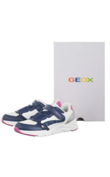 Geox J Loftus A - Gbk+Nylon Lilac/Turquoise J46M2A 054FU C8320 (GE204-b) sports shoes