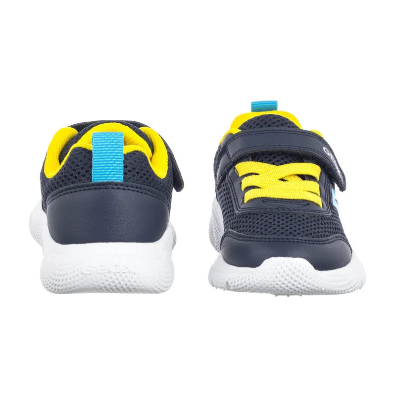 Geox B Sprintye B. C - Mesh+Geobuck Navy/Yellow B454UC 01454 C0657 (GE250-a) sports shoes