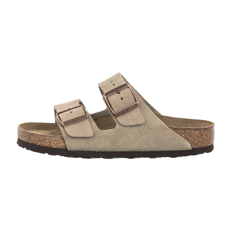 Birkenstock Arizona BS Soft Footbed Taupe 0951301 (BK344-a) Women's Shoes/Flip Flops