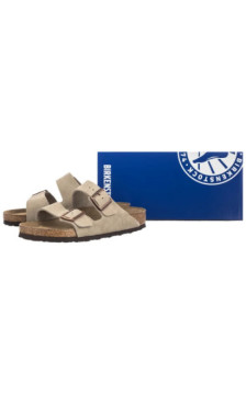Birkenstock Arizona BS Soft Footbed Taupe 0951301 (BK344-a) Women's Shoes/Flip Flops