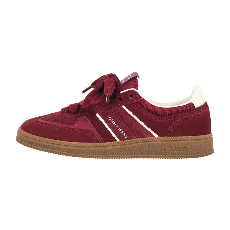 Tommy Hilfiger The Greenwich Edge Suede Deep Dahlia EN0EN02924 XKK (TH1438-a) sports Shoes