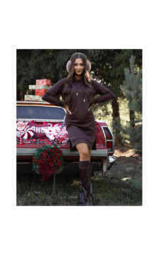 PENCIL DRESS BLACK (273ART)