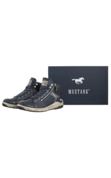 Mustang Granatowe 4160-502-820 (MU562-a) boots