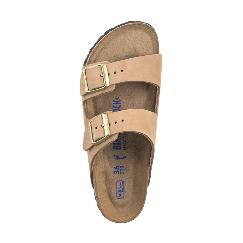 Birkenstock Arizona BS Soft Footbed Sandcastle 1019016 (BK241-c) Women's Shoes/Flip Flops