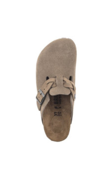 Birkenstock Boston Braided Taupe 1026694 (BK257-a) Women's Shoes/Flip Flops