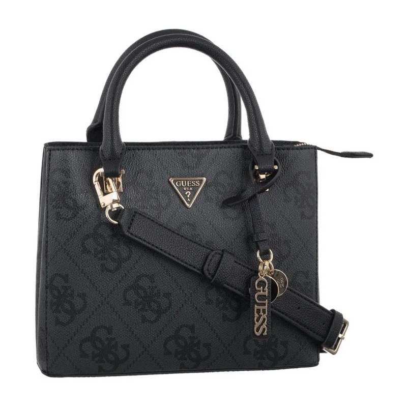 Guess Noelle II Sml Multi Comp Stchl HWSO96 72050 Coal Logo (GU851-a) handbag