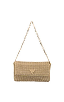 Guess Zalina Flap Clutch HWRP93 50700 Gold (GU853-a) handbag
