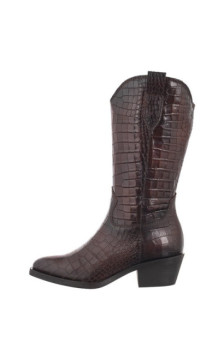 Tamaris Brązowe 1-25706-43 397 Brown Croco (TM502-a) shoes