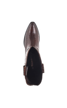 Tamaris Brązowe 1-25706-43 397 Brown Croco (TM502-a) shoes