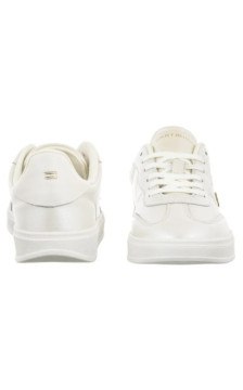 Tommy Hilfiger TH Heritage Shiny Sneaker Ecru FW0FW09179 YBL (TH1439-a) sports Shoes