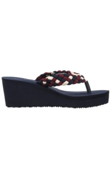 Tommy Hilfiger TH Wedge Braided Summer Sandal Rwb FW0FW09198 0GY (TH1441-a) shoes