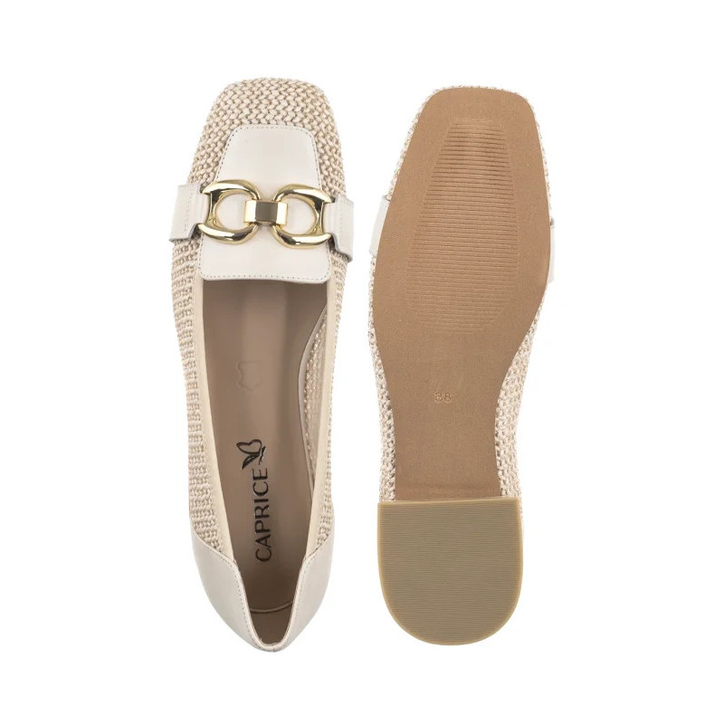 Caprice Beżowe 9-24201-46 199 Offwhite Comb (CP453-a) shoes
