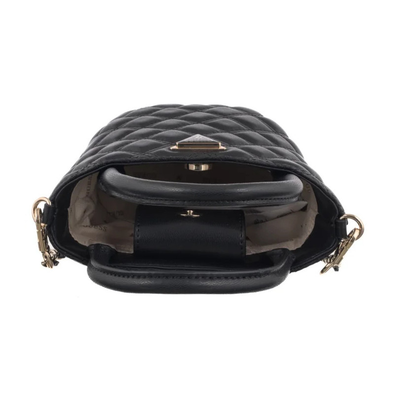 Guess Giully II Mini Tote HWQG96 73760 Black (GU859-a) handbag