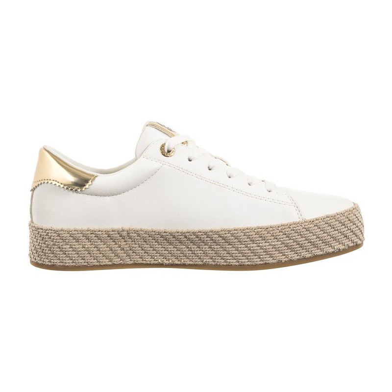 Tamaris Białe 1-23713-42 190 White/Gold (TM479-a) shoes
