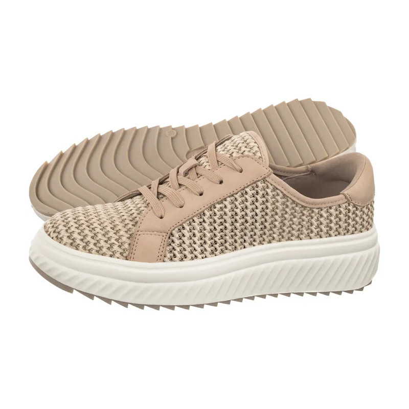 Caprice Beżowe 9-23710-46 408 Beige Comb (CP454-a) shoes