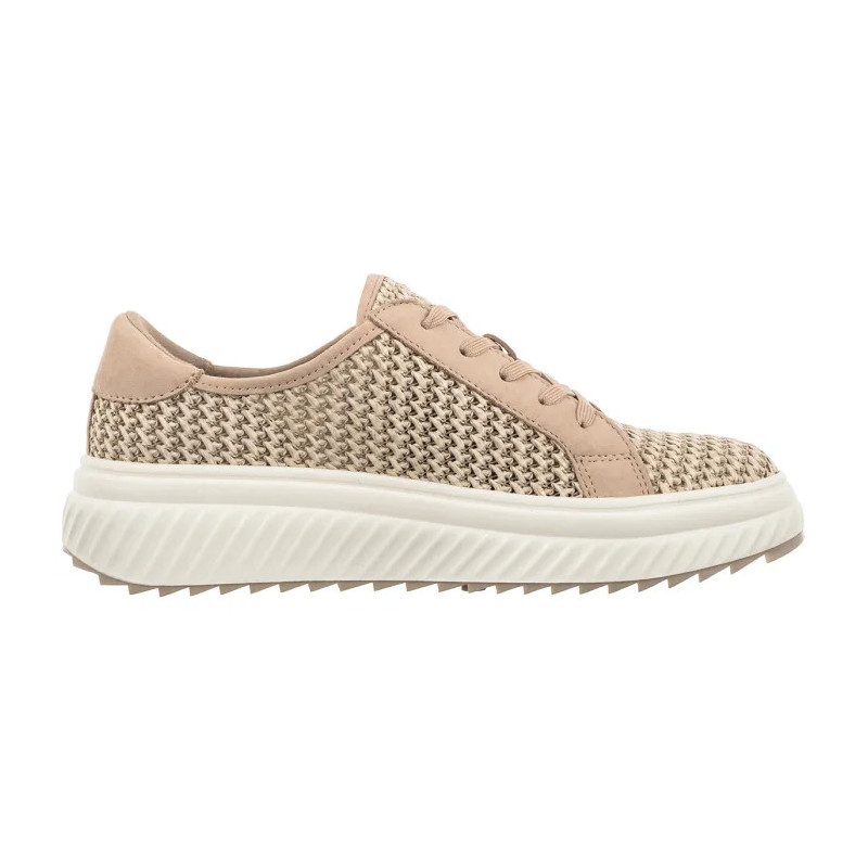 Caprice Beżowe 9-23710-46 408 Beige Comb (CP454-a) shoes