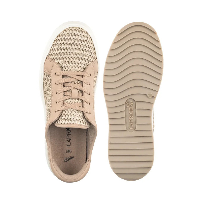 Caprice Beżowe 9-23710-46 408 Beige Comb (CP454-a) shoes