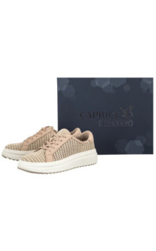 Caprice Beżowe 9-23710-46 408 Beige Comb (CP454-a) shoes